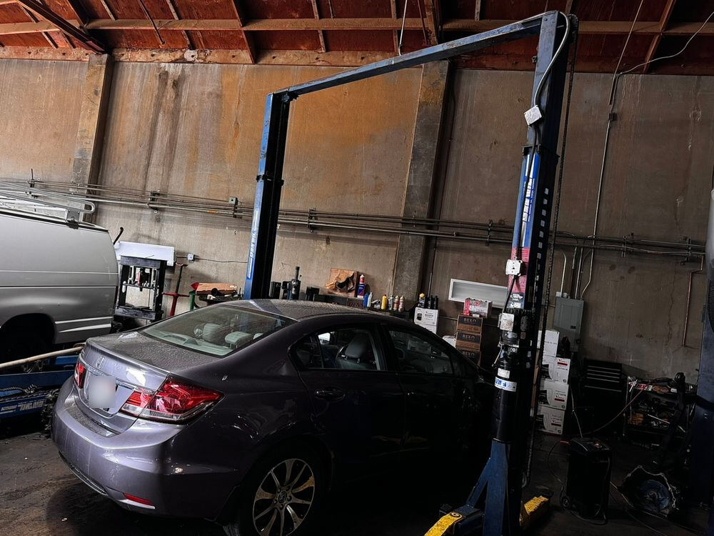 Dedicated lift available for rent at NKG Auto Repair